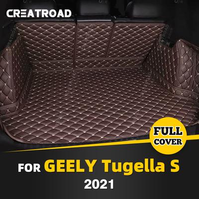 Auto Full Coverage Trunk Mat For GEELY Tugella S Car Boot Cover Pad Cargo Liner Interior Protector Accessories