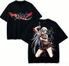 Ikki Tousen Anime Lover T-shirt Harajuku Cotton New Model High Street Fashion Unisex Oversized High Quality Hot Product Tee Soft