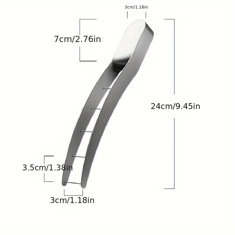 304 Stainless Steel Watermelon Cutter, Kitchen Accessories Fruit and Vegetable Slicer, Core Fruit and Vegetable Tool Clip.