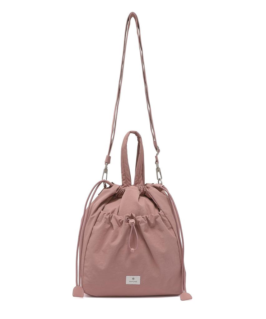 Snow Peak Softwill Bucket Bag Bag Handbag Tote Bag DEEP PINK One 6.5L GS-S26ZWFBB22 Men's Women's