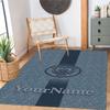 Manchester City Customize Your Name Carpet Design for Dormitory Hallway Study room Balcony Anti-slip Rug Office home decor Gift for Festivals