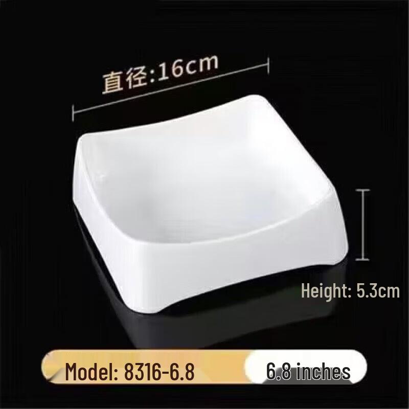 Rectangular Melamine Serving Plate