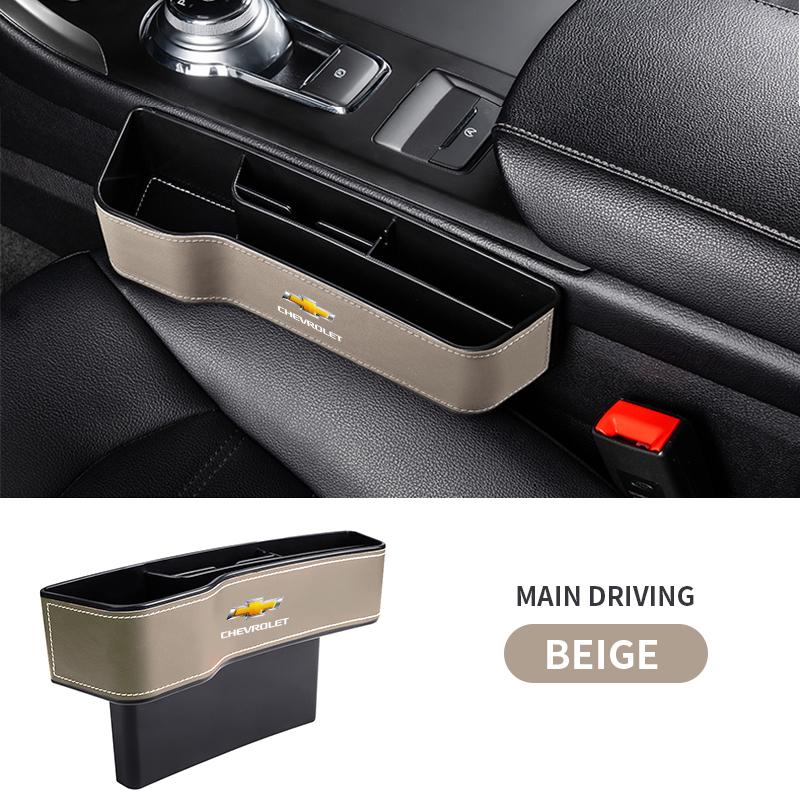 New Car Seat Crevice Storage Box Seat Gap Slit Pocket Catcher For Chevrolet Colorado