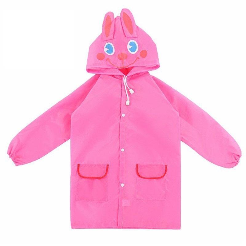 Children's Raincoats Boys' and Girls' Raincoats Primary School Students' Waterproof Enlarged Thick Raincoats 0-12 Years Old