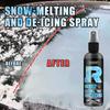 100ml Melting Ice and Snow Remover Winter Car Glass Fast Melting Ice and Snow Remover Front Windshield Window Anti-snow Agent