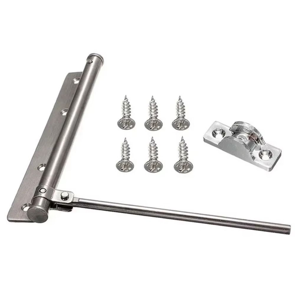 Lightweight Automatic Door Closer Stainless Steel Door Closing Hinge Office Use
