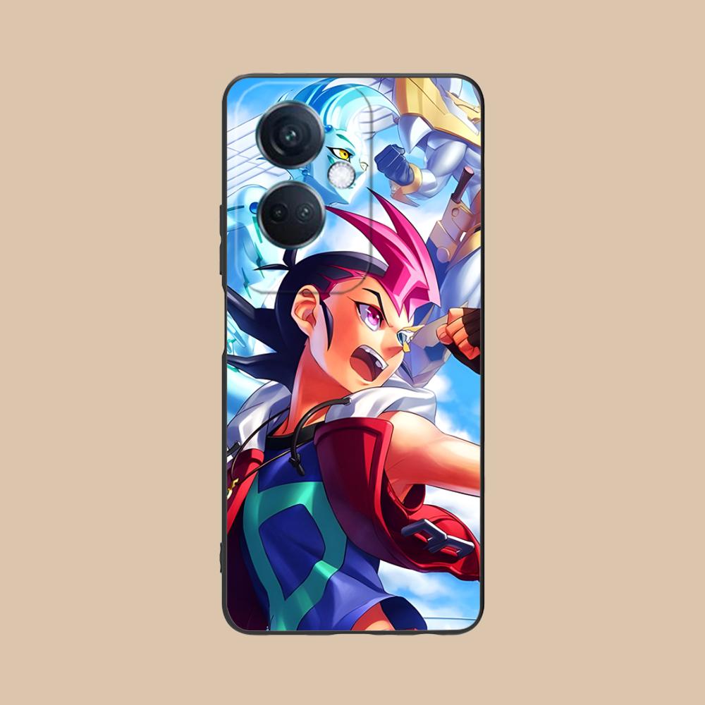 Yugioh Yuma Tsukumo Mobile Phone Case for OPPO Reno 14 13 12 11 10 9 8 7 6 5 F T Pro 5G Colorful Printing Cover Smartphone Cover