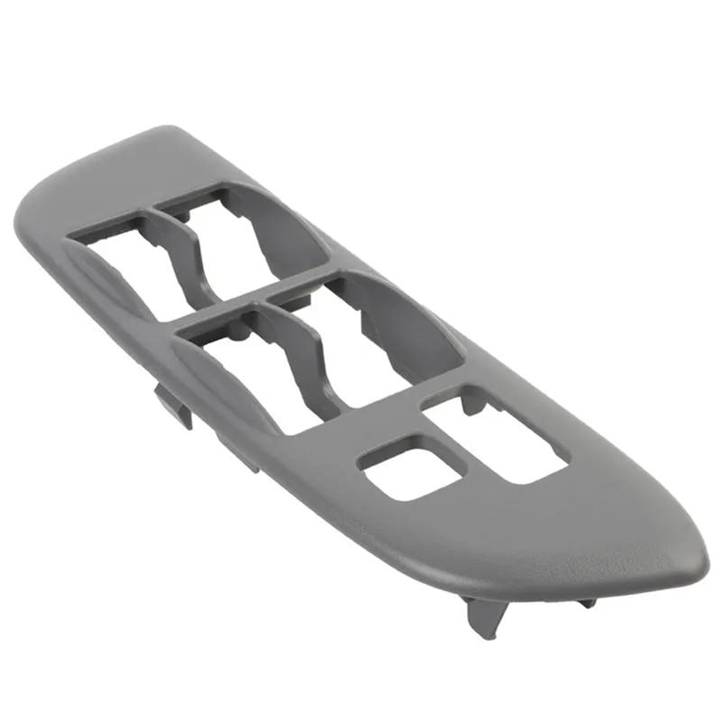 M93K-Left Front Armrest Upper Panel 74232-42080-B0 For Toyota RAV4 2001-2004 Window Lift Switch Bezel Trim Cover 7423242080