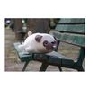 LIV HEART Bolster Cushion Marshmallow Animal Pug Hana (Total Length Approx. 27cm) Fluffy Chewy 48656-32