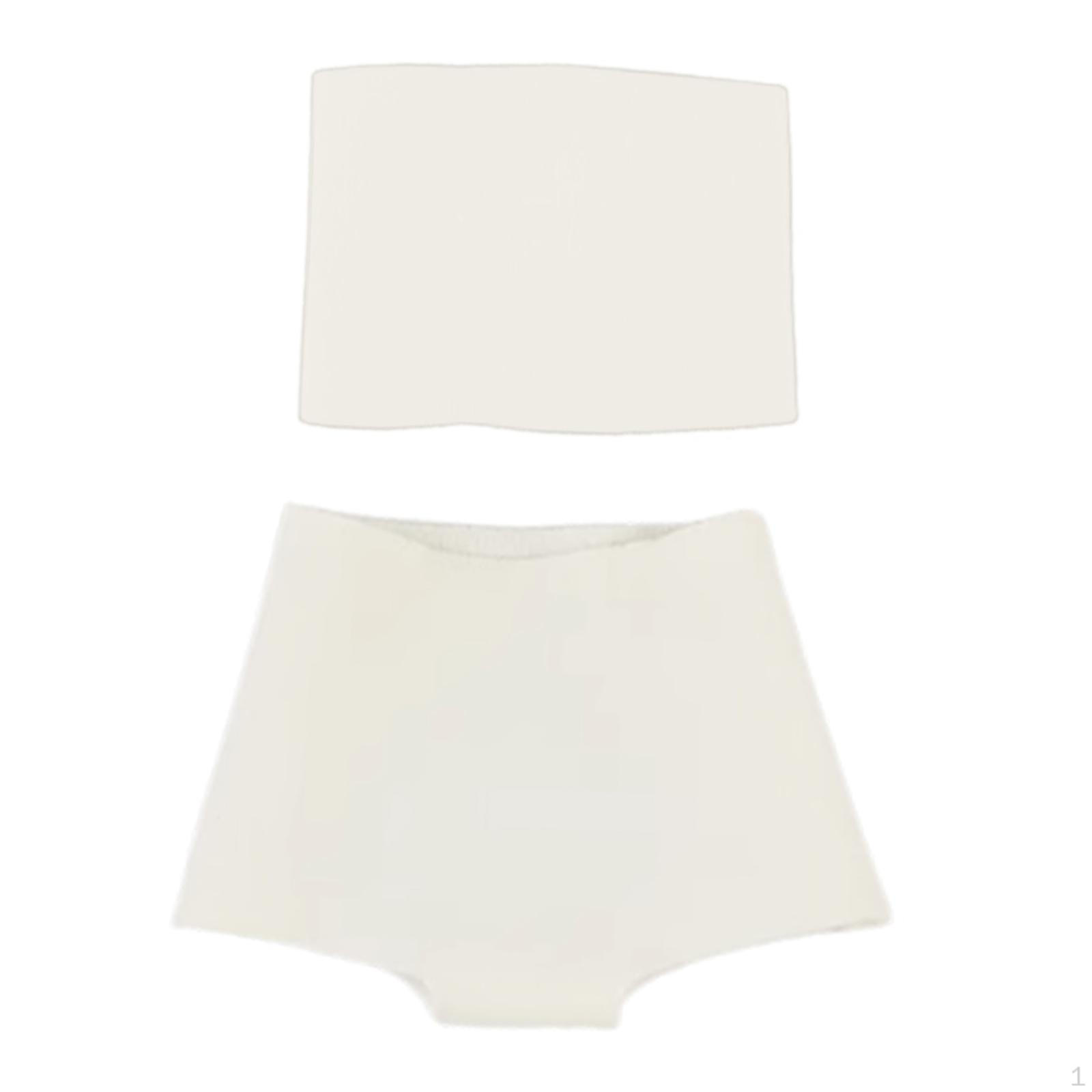 

Одежда для экшн-фигурки масштаба 1/6, комплект из топа-трубы и шорт White