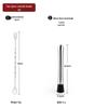 Stainless Steel Cocktail Muddler & Stirrer Set