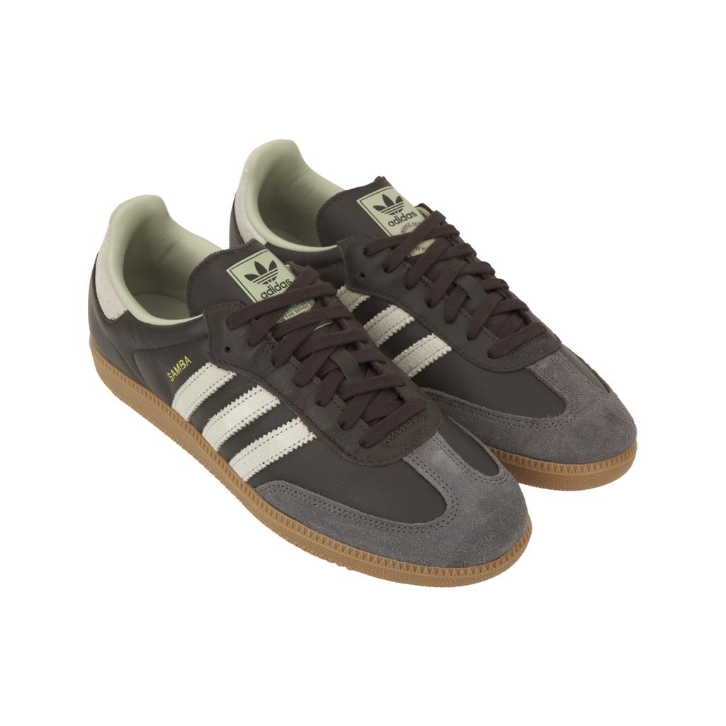 adidas Samba OG Brown Putty Grey Unisex Sneakers Gold-Metallic ID1481