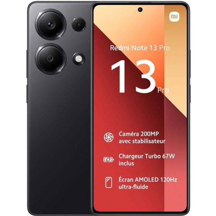 Smartphone Xiaomi REDMI NOTE 13 PRO 4G 512Go Noir