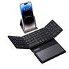 Foldable Keyboard BT3.0 Wireless With Integrated Touchpad And Numpad Long Battery Service For 30Hrs Uninterrupted Work