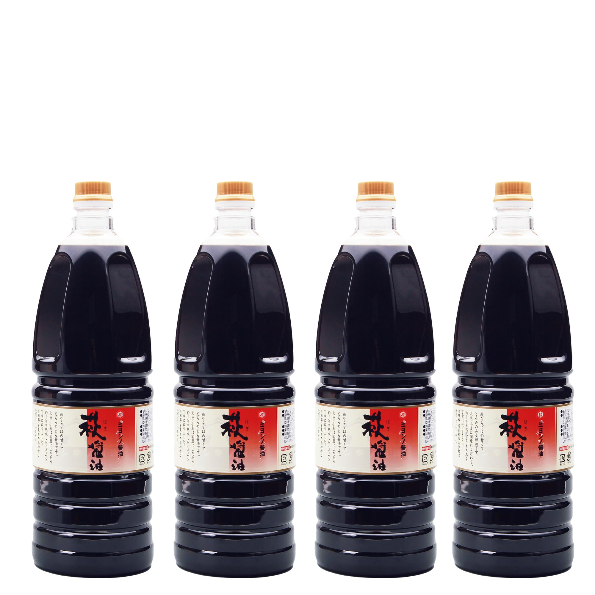 

Miyoshino soy sauce Hagi soy sauce 1800ml x 4 bottles sweet
