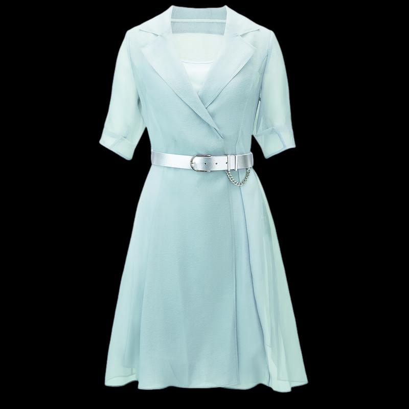 

ELLASSAY Slimming Versatile Commuter Trench Dress XS