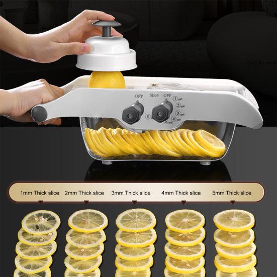 Lemon Slicer Tool Precision Citrus Slicer for Even Lemon And Lime Slices Easy Handheld Operation Kitchen Cutter for Cocktails And Cooking Versatile
