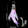 Halloween Decoration Scary Ghost Windsock Glow In The Darks Party Gifts Party Hanging Flags Day of The Dead Dia De Muertos