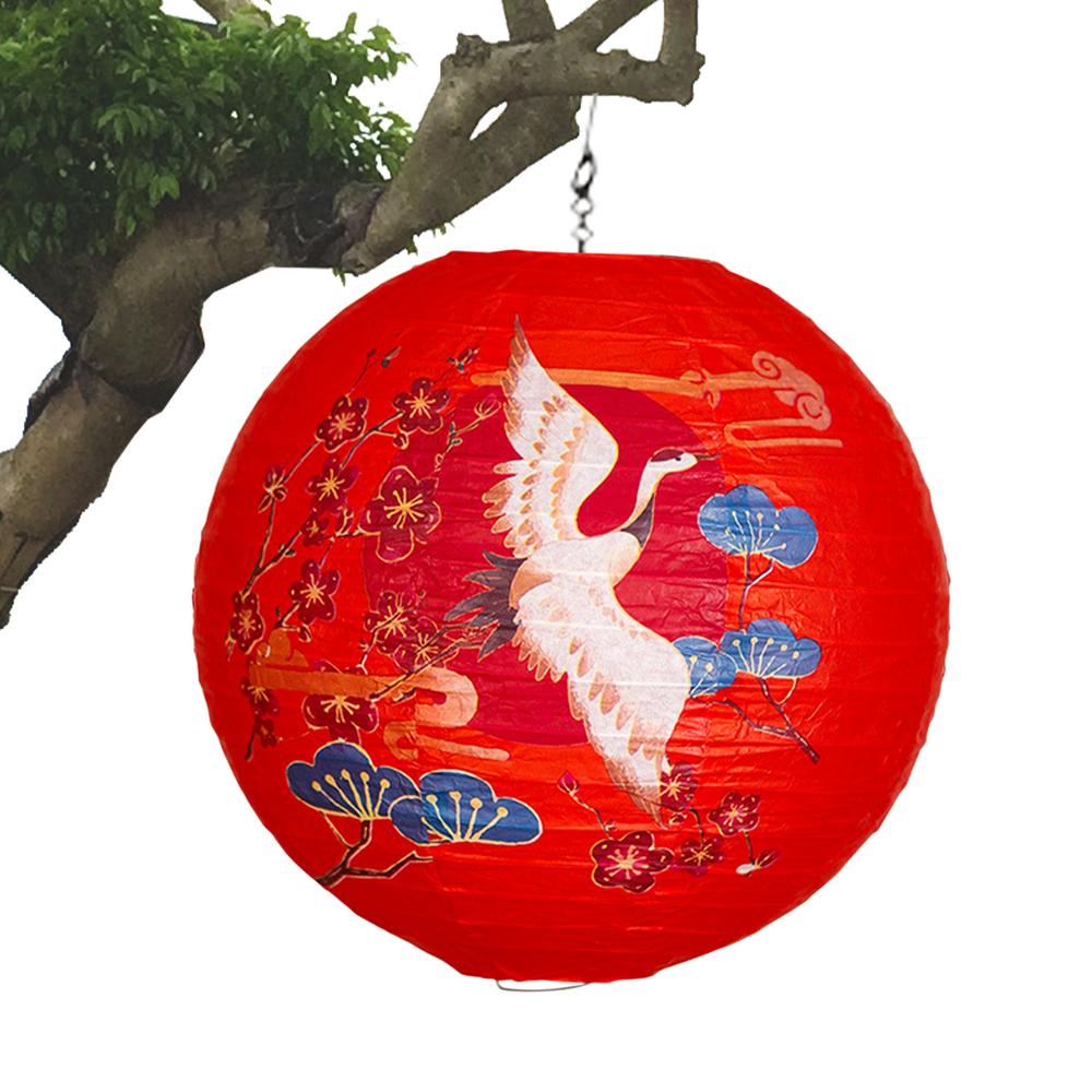 Mid-Autumn Paper Lanterns Folding Mid-Autumn Festival Paper Lantern Housewarming Scene Props To Experience Chinese Culture For