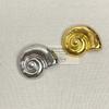 Bohemian Metal Conch Shaped Brooches for Women Men New Personality Design Suit Jacket Brooches Pins Charm Jewelry Accessories