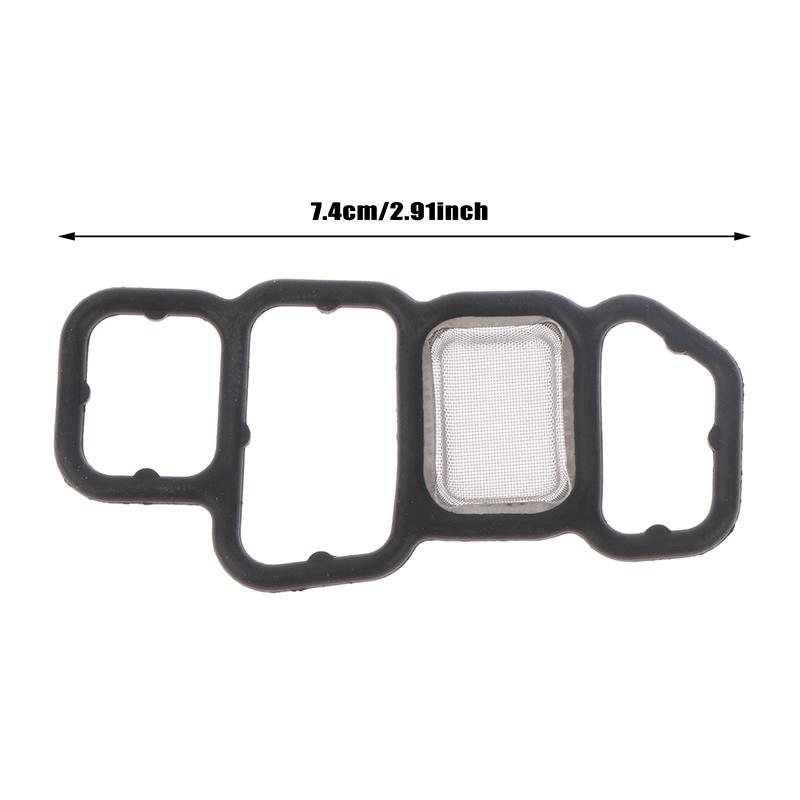 VTEC Spool Valve Filter 15826-RNA-A01 Compatible With Civic 2006-2014 Accord Gasket Filter 15826RNAA01 Solenoid Valve Gasket