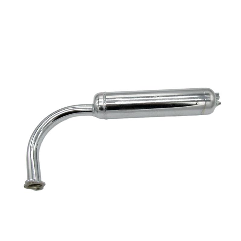 Durable Chrome High Quality Exhaust Pipe Muffler for 48 66 70 80cc Motorized
