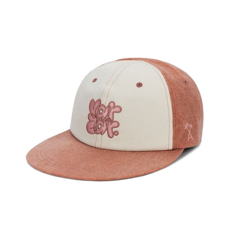 VARZAR Graffiti Two-Tone Ordinary Ball Cap Brown