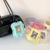 Hanging Picture Card Protective Case with Keychain Photo Storage Pendant  Photo