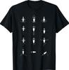Stickman Yoga Poses Gym Workout Fitness Men T-Shirt