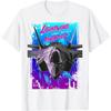 Fighter Jet Lightning Before Thunder Graphic Print Men's Cotton T-Shirt Casual Round Neck Tee