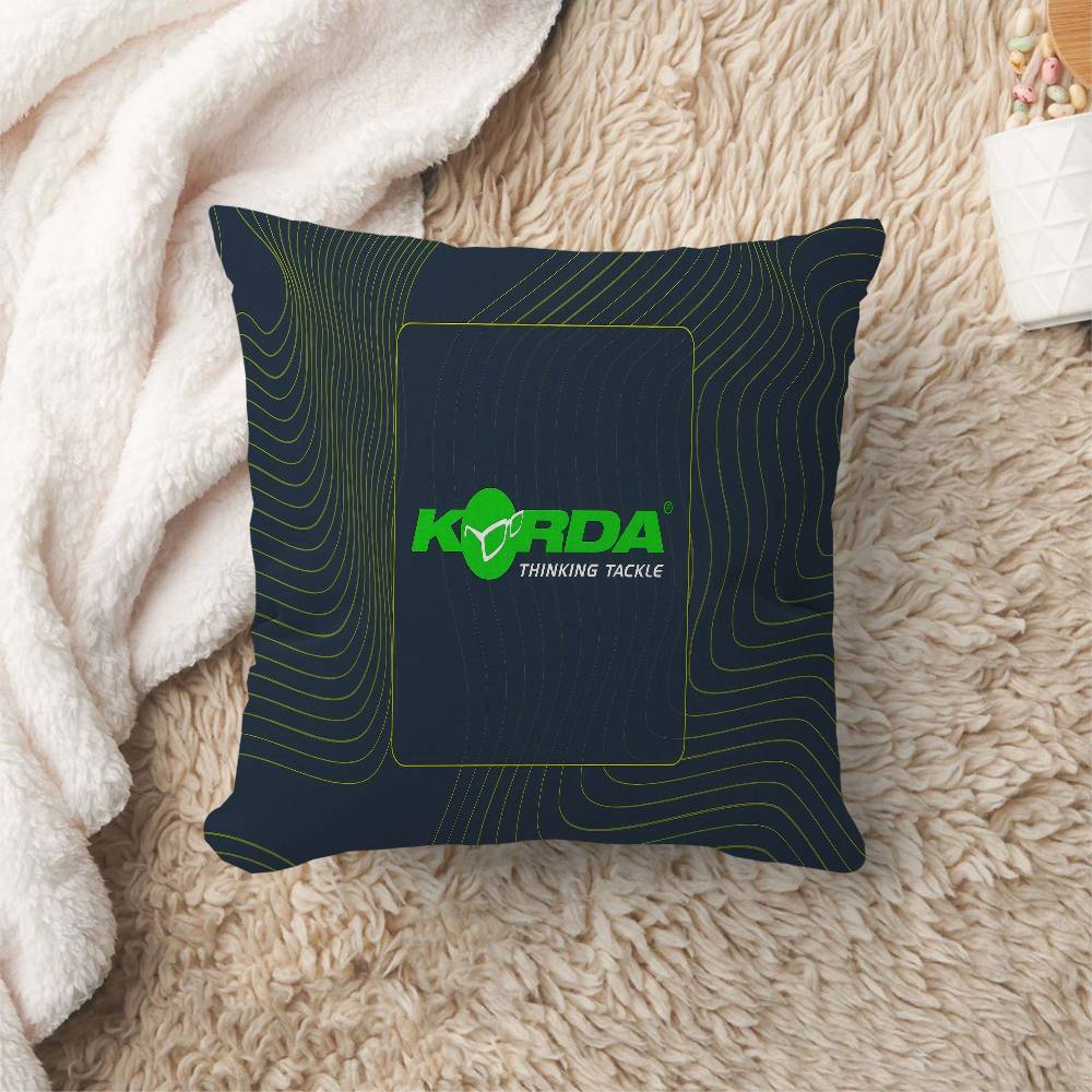 KKorda Fishing Logo Personalized Picture Text Home Decorative Pillows Household Gifts Xcm
