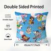 Anime D-Digimon A-Adventure Pillow Case Plush Fabric Soft Pillowcase Double Sided Print Cushion Cover Throw Pillow Cover