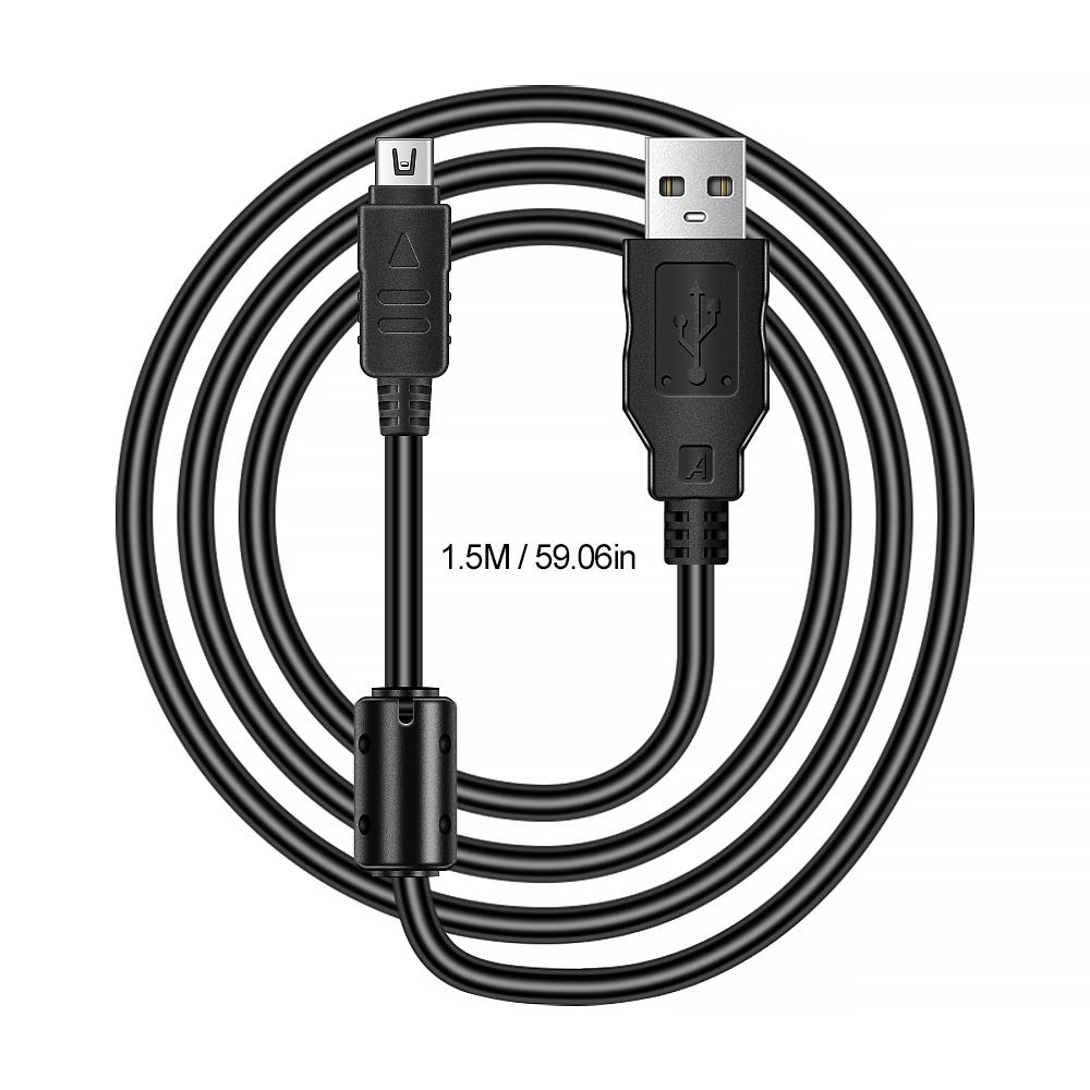 For Olympus Camera USB Data Cord CB-USB5 CB-USB6 12Pin Cable E-PL3 E450 E400 SZ-14 U1070 SZ-31MR OM-D E-M5 TG-1 Camera Cable
