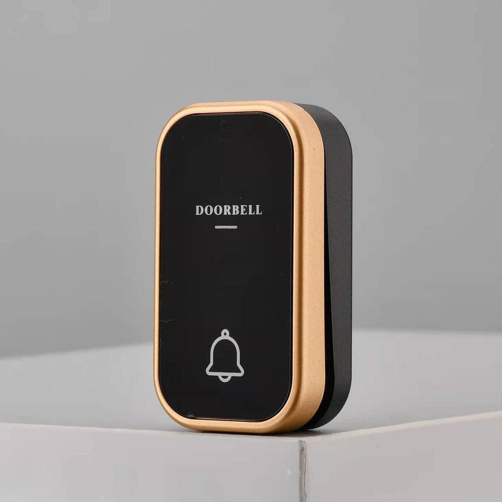Battery-Free Wireless Doorbell: Waterproof, Long-Range, Smart Call for Home or Office.