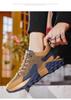 Atmungsaktive Freizeitsport- und Wanderschuhe in Übergröße für Herren mit dicker Sohle