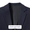 Futing Men's Premium Wool Blend Business Casual Blazer