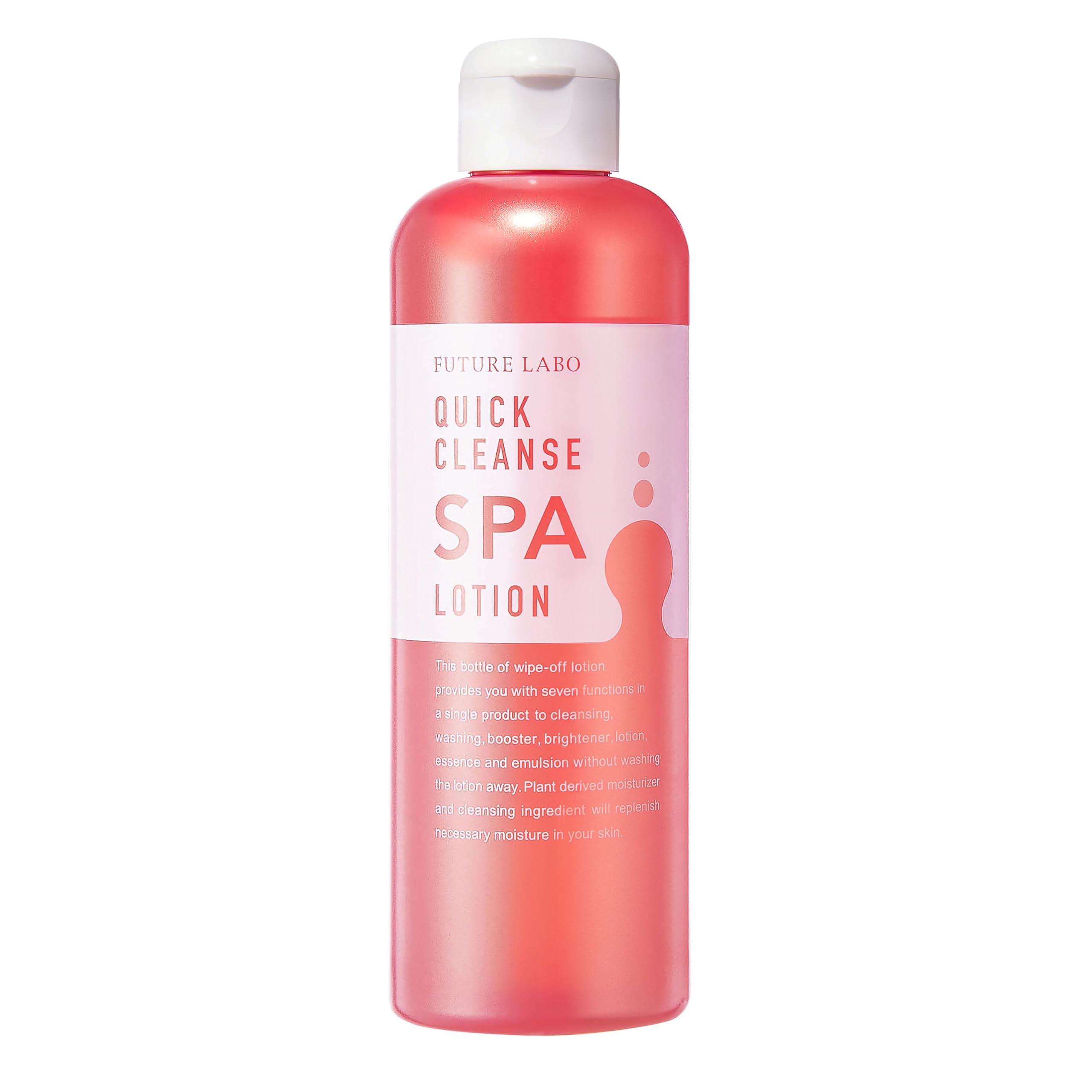 

Future Lab Quick Cleanse Spa Lotion W Wild Rose Scent 01 Moisturizing 250ml (approx. 1 month supply) [Cleansing Lotion All-in-One Toner] Mother s Day