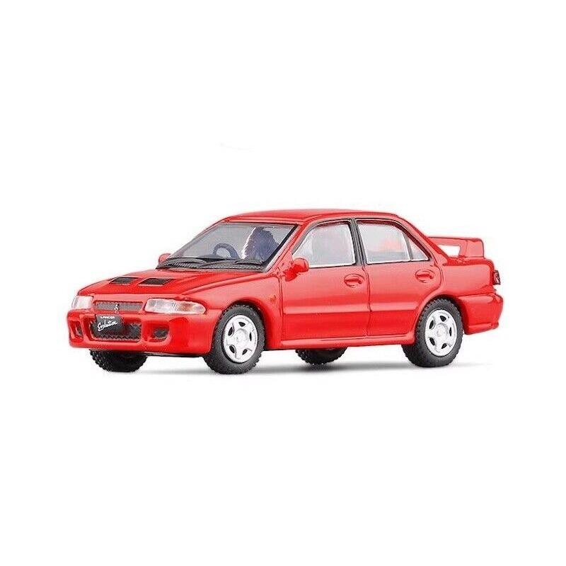 

1:64 Red JDM Lancer Evolution EVO Racing Sport Model Metal Car BN