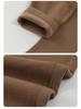 High-Waisted Cashmere Women's Leggings: Fleece-Lined, Womb-Warming, Antibacterial, Slimming & Abdomen-Shaping for Autumn/Winter.
