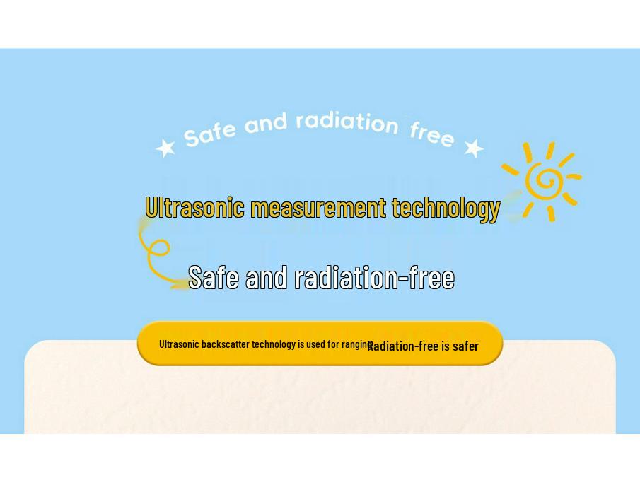 Portable Mini Ultrasonic Precision Height Measurer for Children
