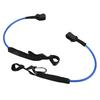 2Pcs Surf Leash 22‑28in   Straight Surfboard Leash Tensile Resistance Surf Board Leg Rope
