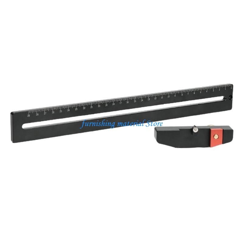 Y5GD Woodworking Drawing CompassCirculars Drawing Tool Hole Ruler Woodworking