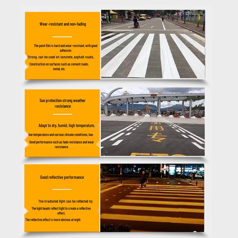 Jiandun Quick-Dry Reflective Road Warning Paint