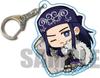 Golden Anime Kamuy Saichi Sugimoto Asirpa Acrylic Pendant Keychains Car Key Chain Key Ring Phone Bag Hanging Jewelry