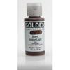 Peinture Acrylique Liquide - GOLDEN - Burnt Umber Light - 30ml - Haute résistance - Flexibilité
