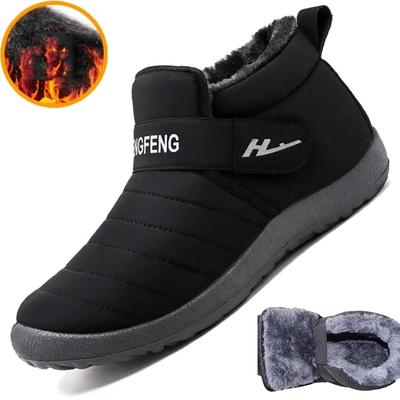 Ny Mote Herrestøvler Pels Herre Snøstøvler Par Hold Varmen Vintersko Komfortable Botas Hombre Utendørs Herre Sneakers
