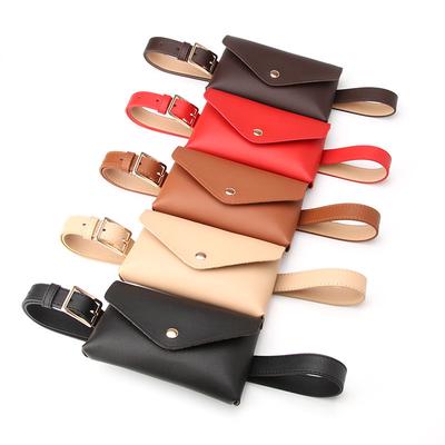 Waist Packs Women Leather Pu Adjustable Belt Bag Waist Pack Wallet Phone Pouch Ladies Salesperson Work Bags