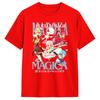 Mahou Shoujo Magi Madoka Magica T Shirts Pure Cotton Top Tees Beach Short Sleeve T Shirt Crewneck Popular Casual Tshirt