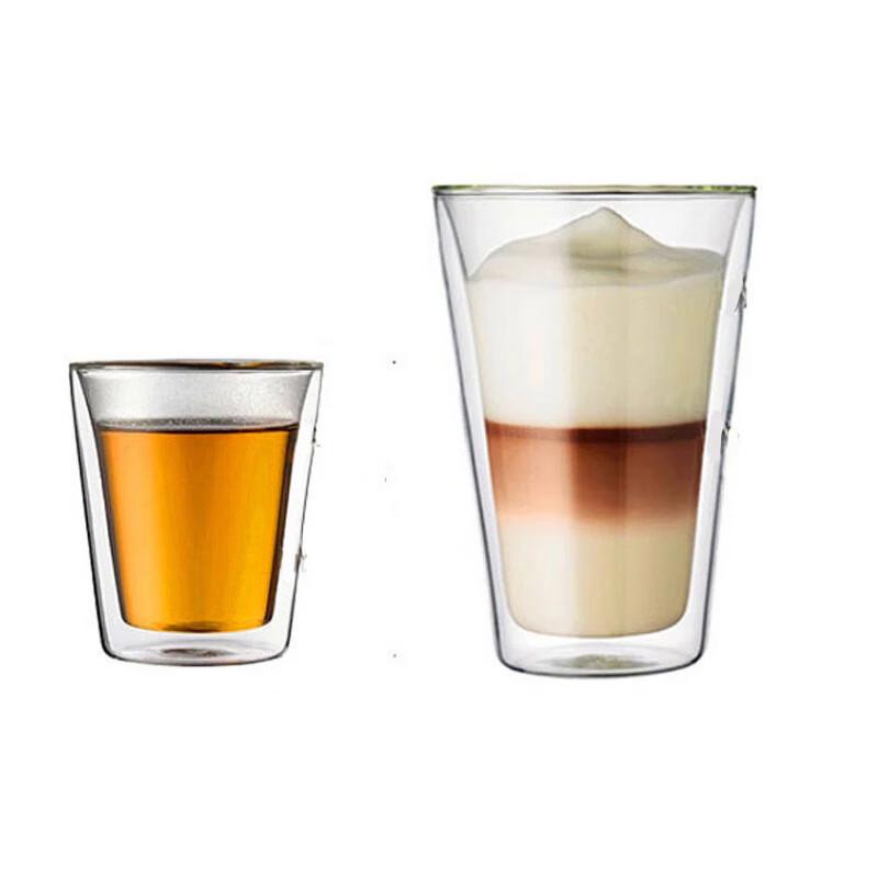 

Niru Double-Walled Heat-Resistant Glass Coffee Cup