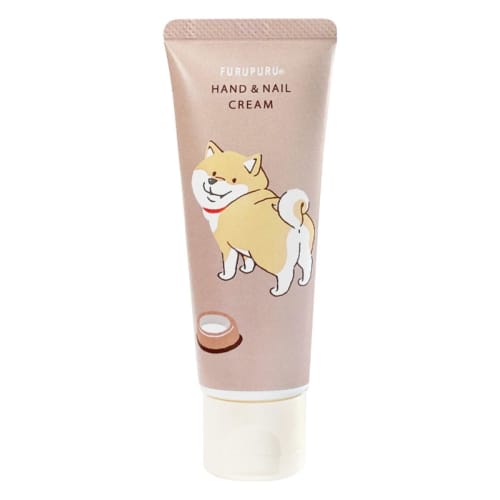 Furupuru Hand & Nail Cream (Shibanban Brown, 50g)